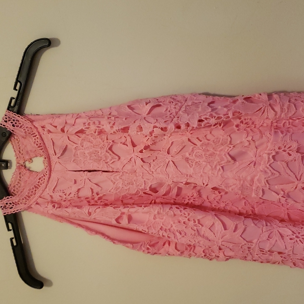 New York and company lace dress Large